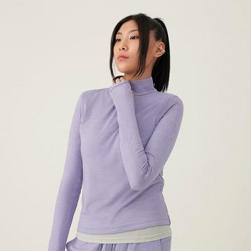 Allbirds Performance Quarter Zip Hettegensere Dame Lilla | NO4774HK