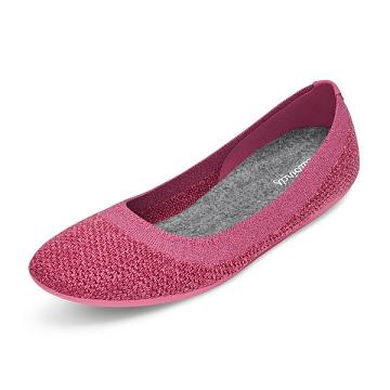 Allbirds Tree Breezers Lux Flate Sko Dame Rosa | NO4672FM