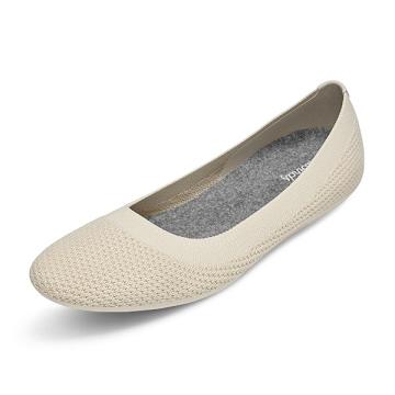 Allbirds Tree Breezers Lux Flate Sko Dame Beige | NO4673DN