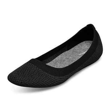 Allbirds Tree Breezers Lux Slip On Sko Dame Svarte | NO4536QZ