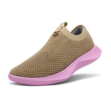 Allbirds Tree Dasher Relay Joggesko Dame Brune Rosa | NO4474AP