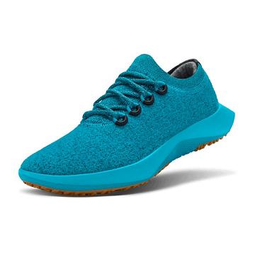 Allbirds Ull Dasher Mizzles Vanntette Sko Dame Turkis | NO4707DN