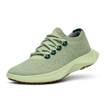 Allbirds Ull Dasher Mizzles Vanntette Sko Dame Olivengrønne | NO4710PQ