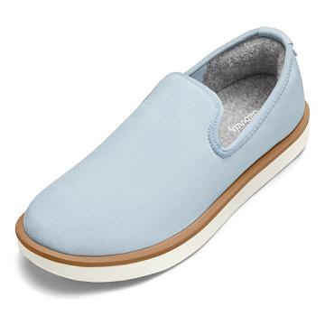 Allbirds Ull Lounger Woven Slip On Sko Herre Blå | NO4085AP