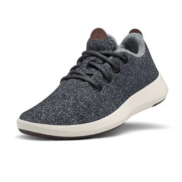 Allbirds Ull Mizzles Vanntette Sko Dame Grå Hvite | NO4720MA