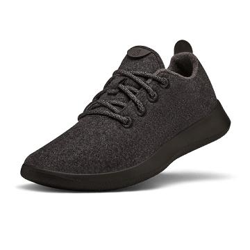 Allbirds Ull Runner Joggesko Dame Svarte | NO4491ZG