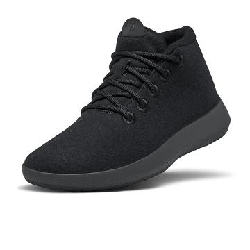 Allbirds Ull Runner-up Mizzles Joggesko Herre Svarte | NO4036IS