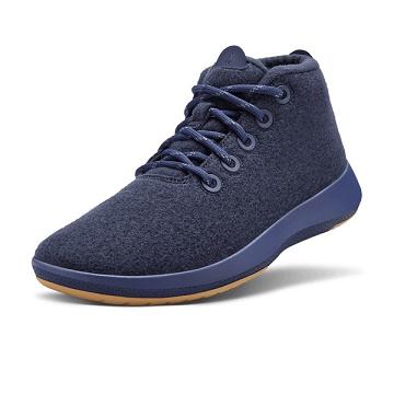 Allbirds Ull Runner-up Mizzles Joggesko Herre Marineblå | NO4037UT