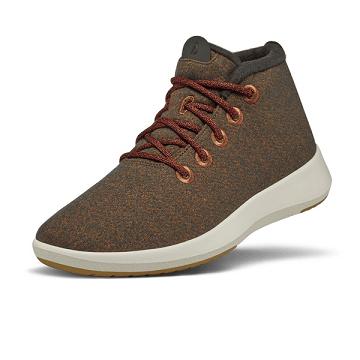 Allbirds Ull Runner-up Mizzles Vanntette Sko Dame Brune | NO4696VD