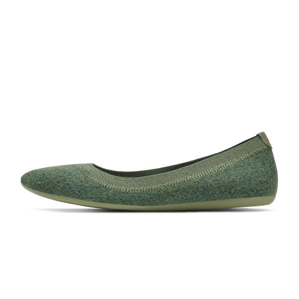 Allbirds Ull Breezers Lux Slip On Sko Dame Olivengrønne | NO4541CE