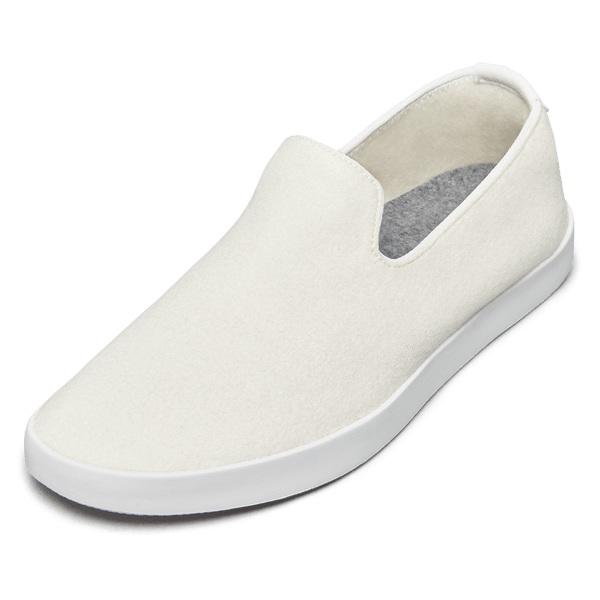 Allbirds Ull Loungers Slip On Sko Herre Hvite | NO4093EX