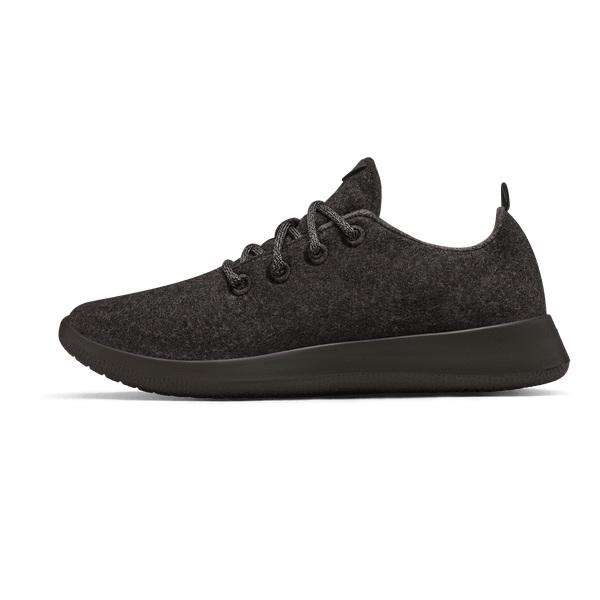 Allbirds Ull Runner Joggesko Herre Svarte | NO4068QZ