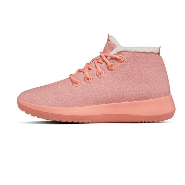 Allbirds Ull Runner-up Mizzle Fluffs Vanntette Sko Dame Rosa | NO4681SO