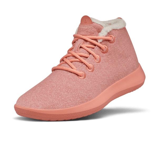 Allbirds Ull Runner-up Mizzle Fluffs Vanntette Sko Dame Rosa | NO4681SO