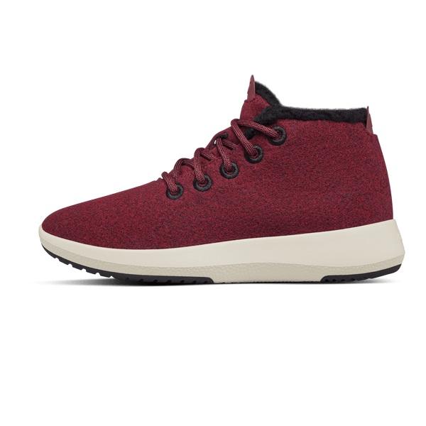 Allbirds Ull Runner-up Mizzle Fluffs Vanntette Sko Dame Rød | NO4683PQ